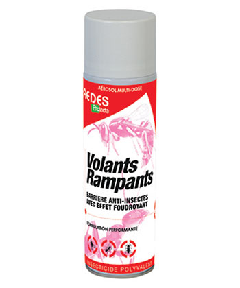 PROTECTA INSECTI'CLAC volants rampants fumigène hydro-réactif 15g