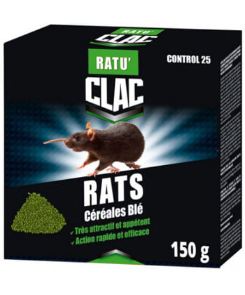 Clac Rats Céréales Blé - Boîte de 150g