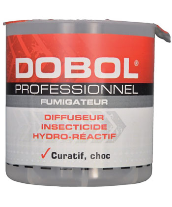 DOBOL fumigateur 10g, traitement des insectes rampants et volants.