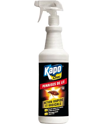 Kapo Choc Punaises de lit - Spray de 1L