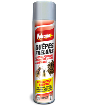 Répulsif Mouche, Frelon, Guêpe - Vulcano 600ml - Eradicateur